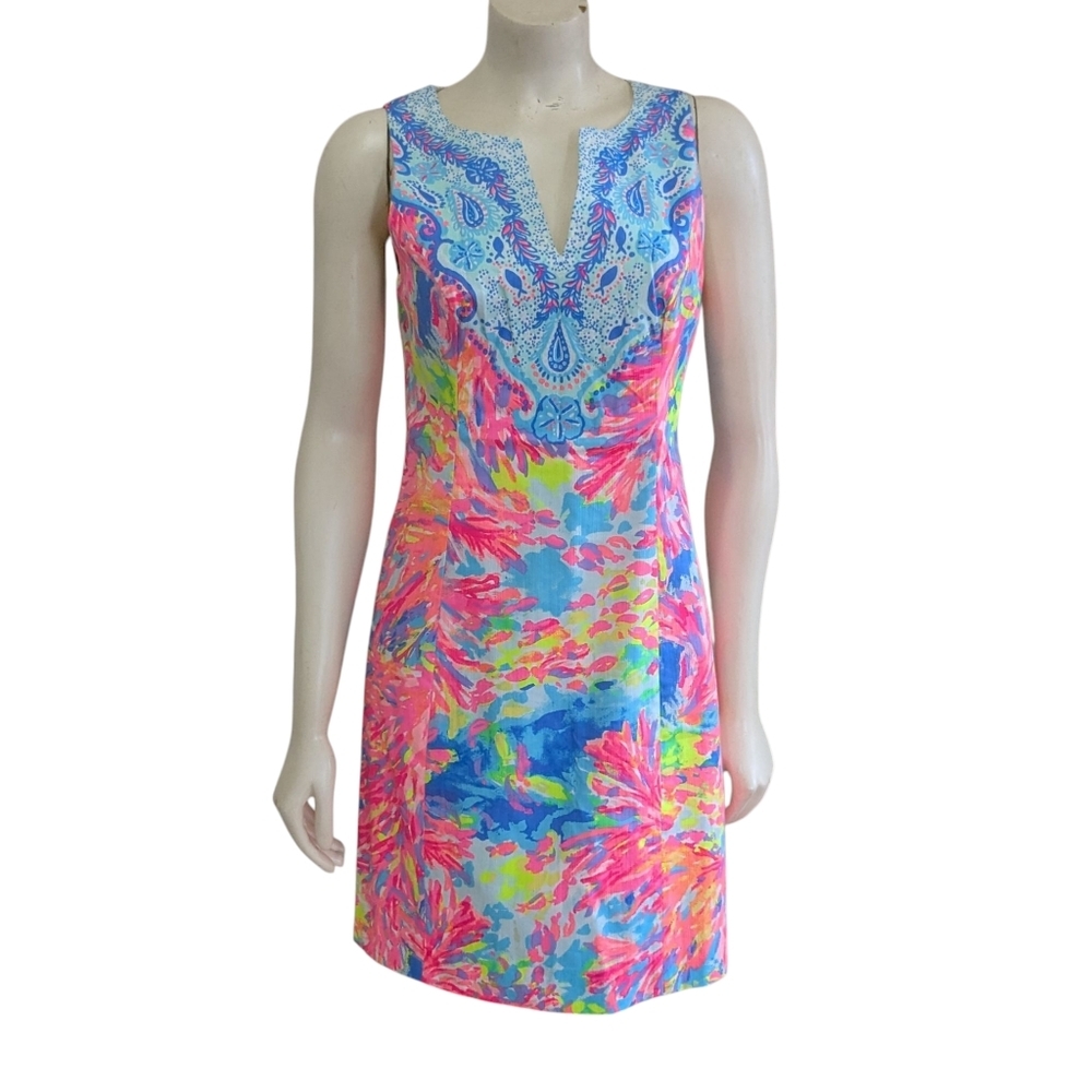 Lilly Pulitzer Fallon Shift Dress Size 2